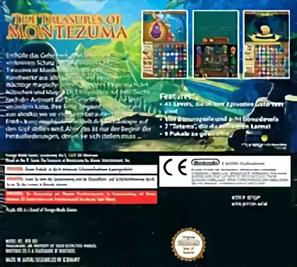 Image n° 2 - boxback : Treasures of Montezuma, The